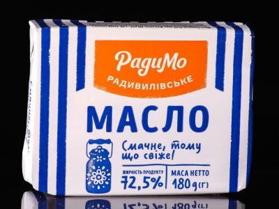 Масло ТМ "Радивилів" 72,5% 180 г