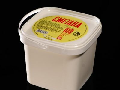 Сметана   відро 21% 900 г