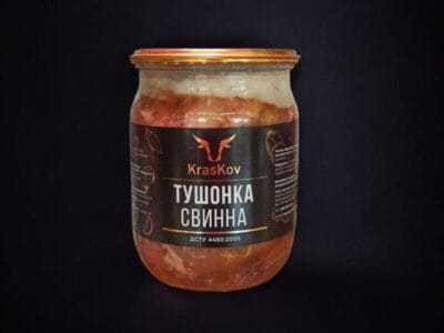 Тушонка свинна Красков
