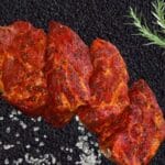 Стейк з шиї в маринаді