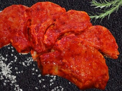 Стейк на кістці в маринаді