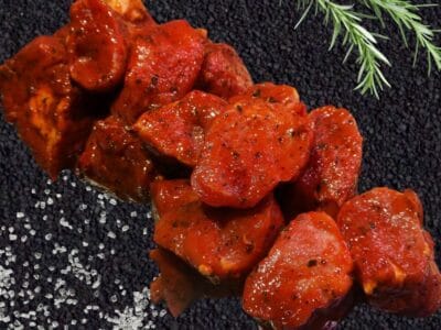 Шашлик зі свинячої вирізки